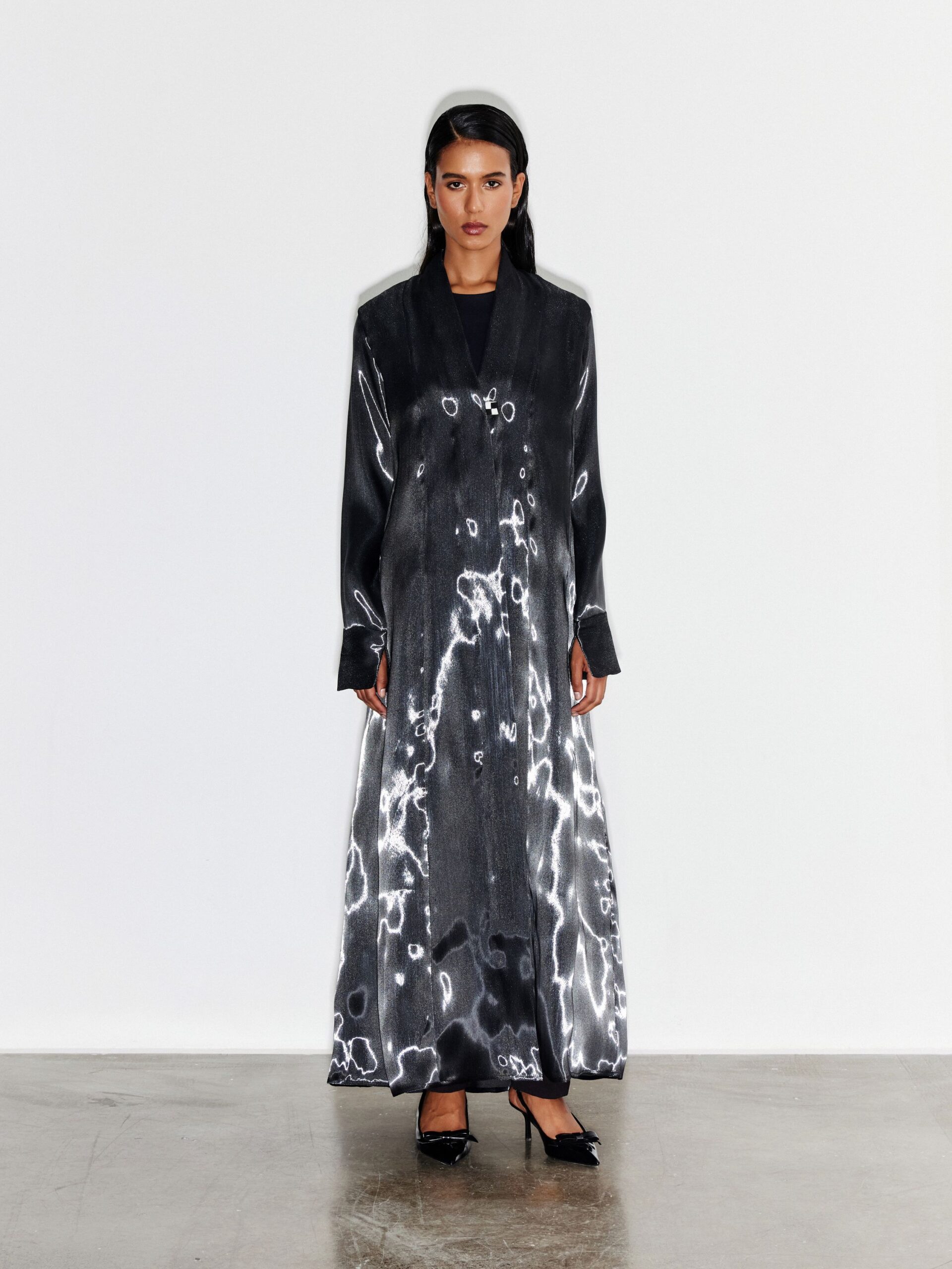 HA24-000SS3 BLACK ORGANZA