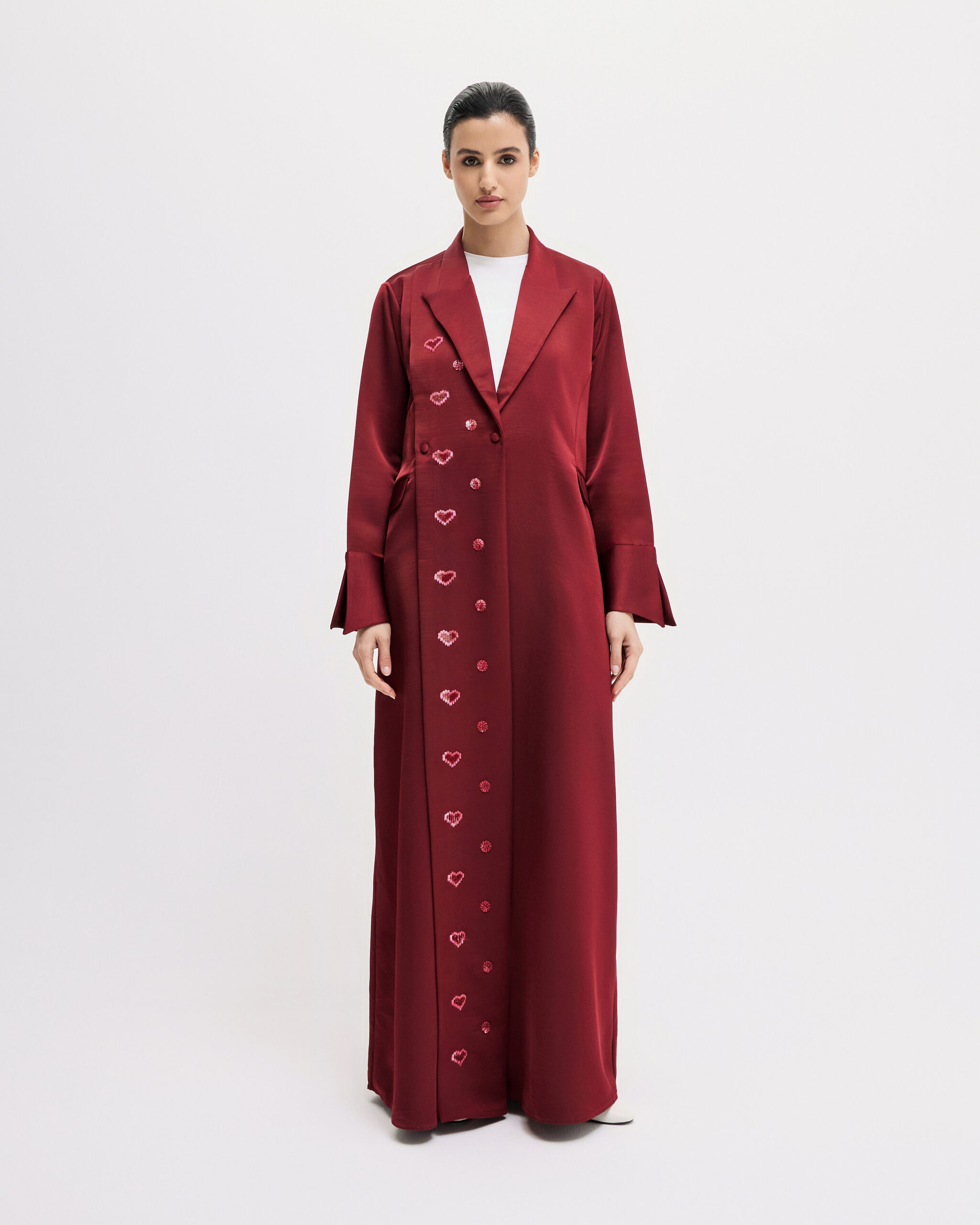 HA24-0000W1 MAROON WITH HEART