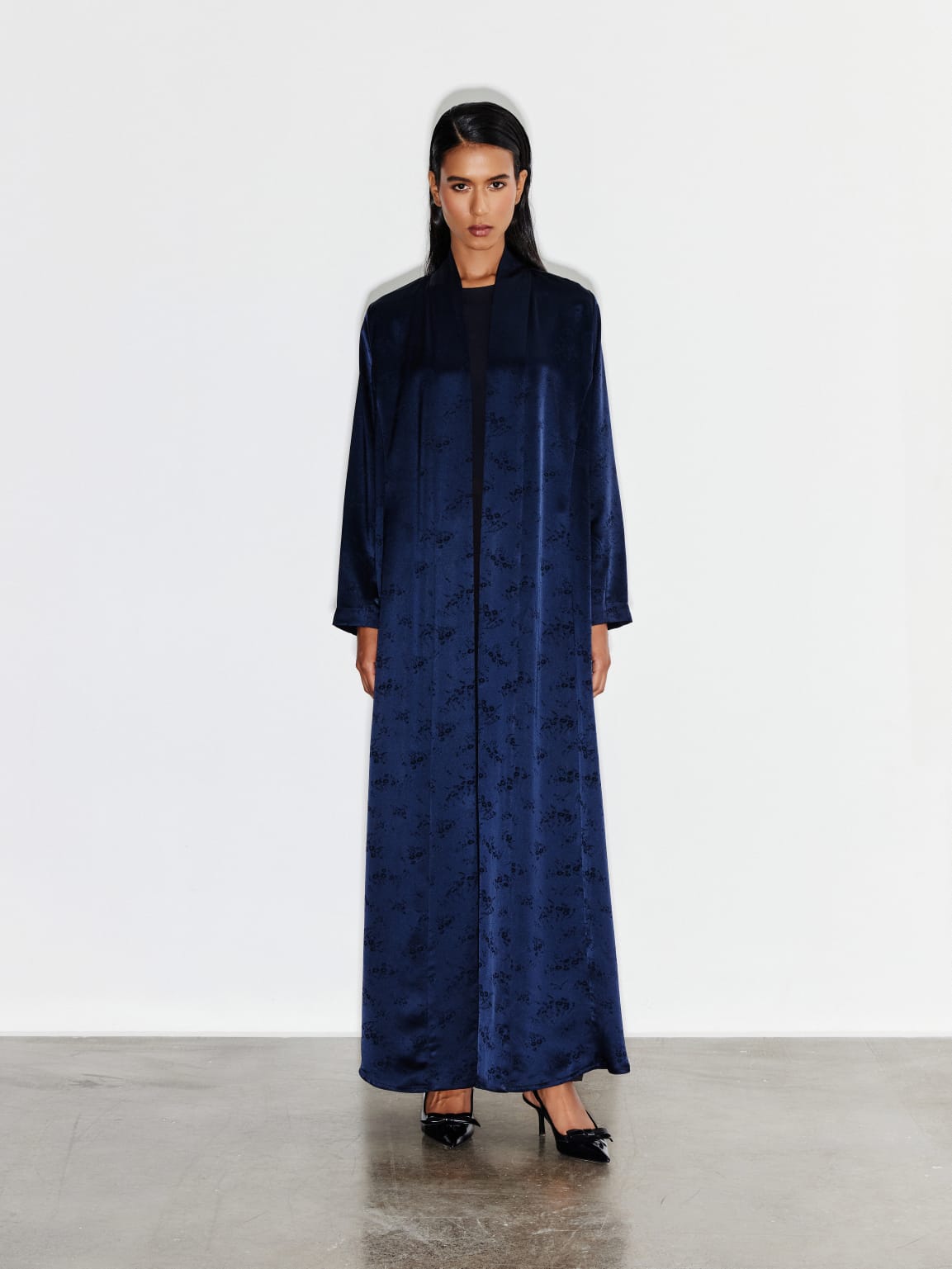 HA24-S00018 NAVY BLUE WITH FLOWER